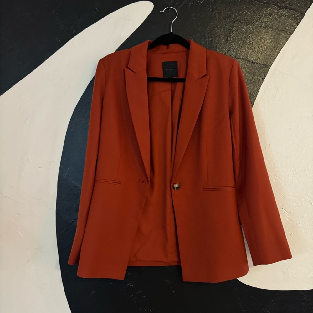 Alex Marie women’s blazer burnt orange